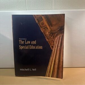 The Law and Special Education Book